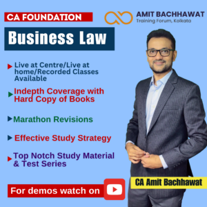 CA Foundation Business Law
