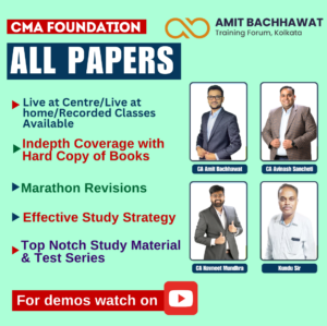 CMA Foundation all Papers