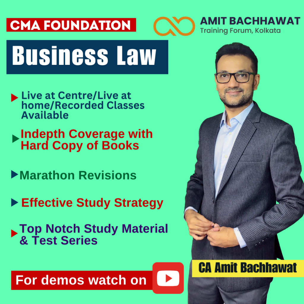 CMA Foundation Business Law