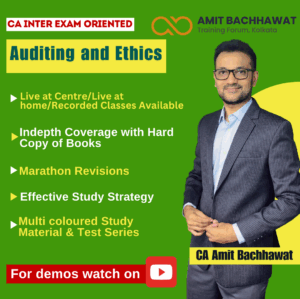 CA INTER Exam Oriented Auditing and Ethics