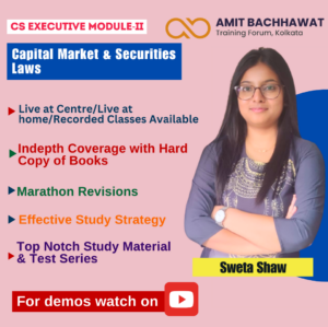 CS Executive Module-II Capital Market & Securities Laws